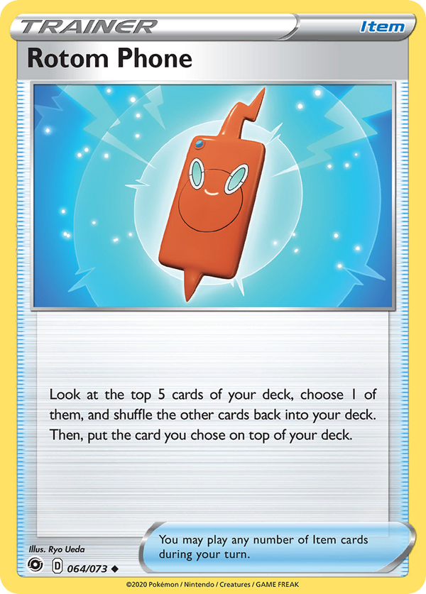 Rotom Phone - Champion's Path SET-64