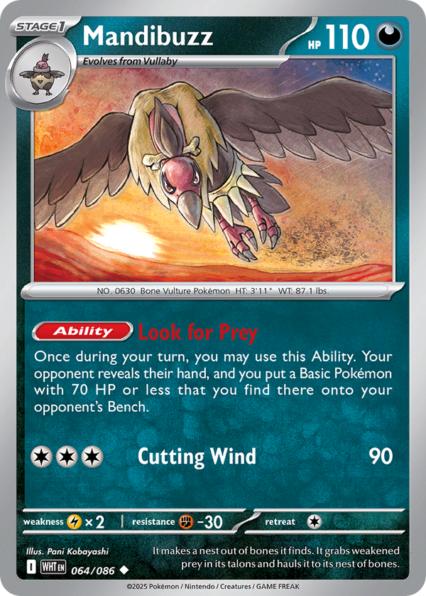 Mandibuzz - White Flare SET-64