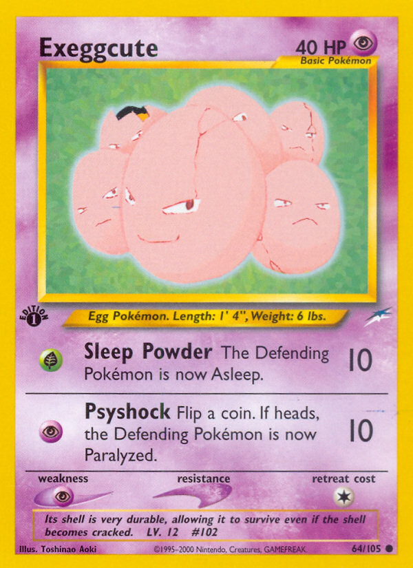 Exeggcute - Neo Destiny SET-64