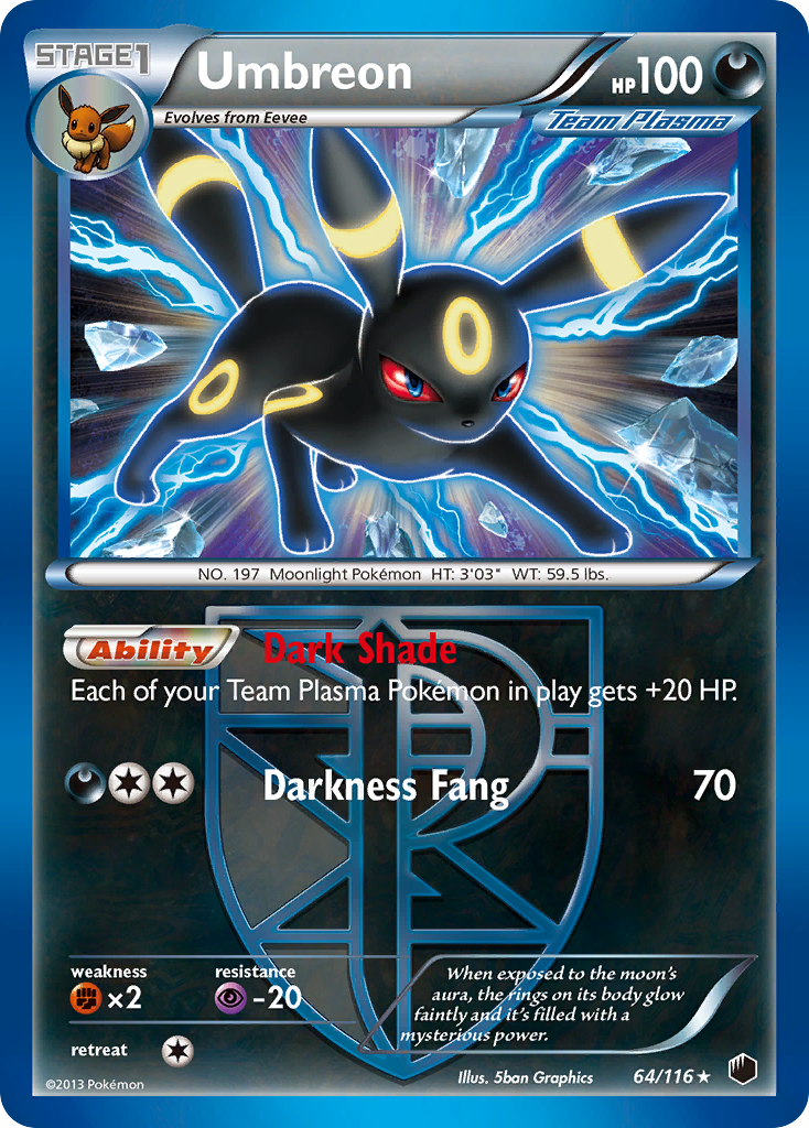 Umbreon - Plasma Freeze SET-64