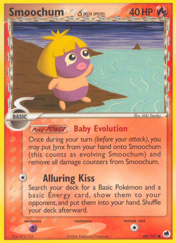 Smoochum? - Dragon Frontiers SET-64