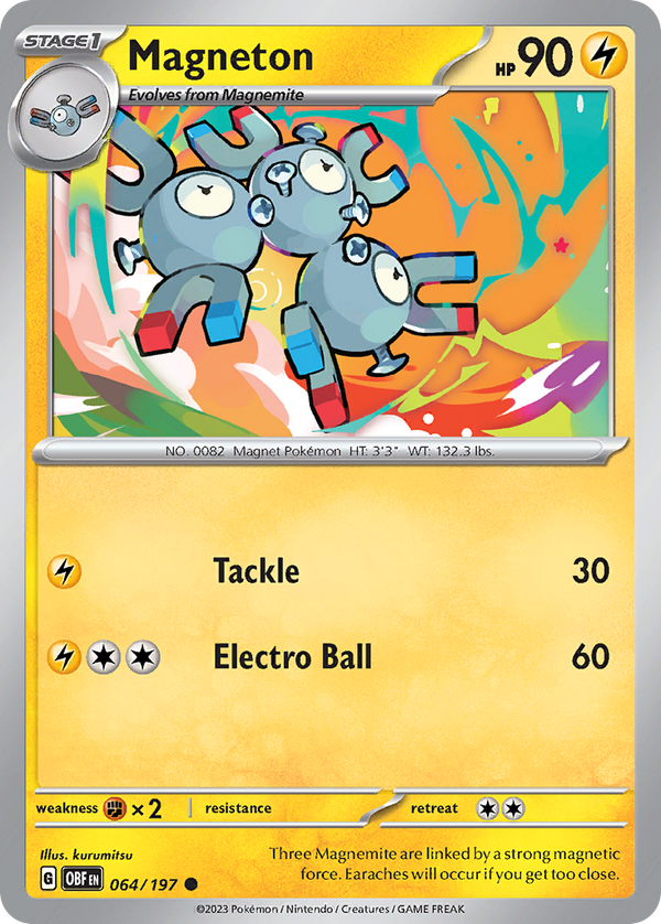 Magneton - Obsidian Flames SET-64