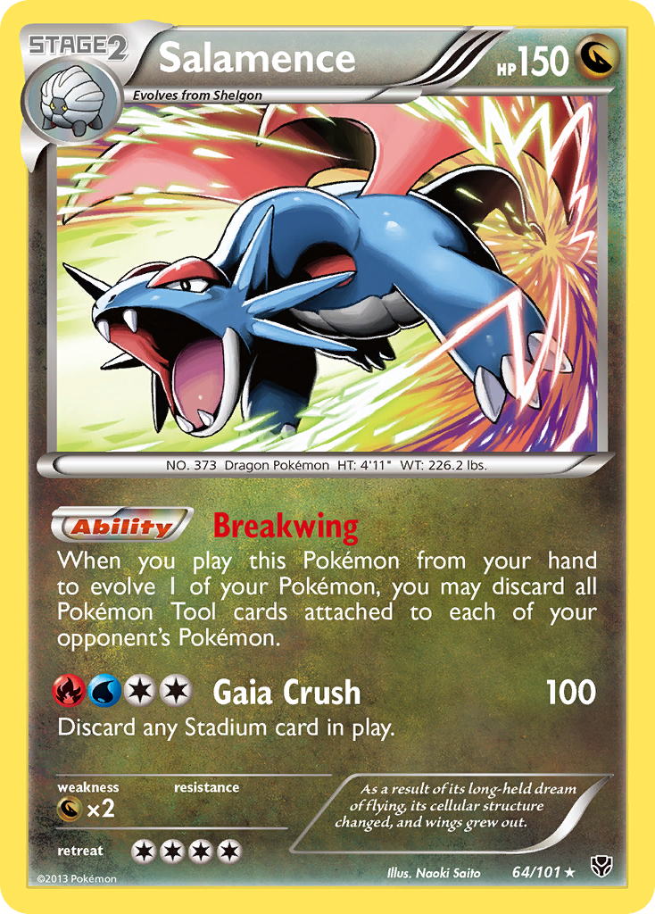 Salamence - Plasma Blast SET-64