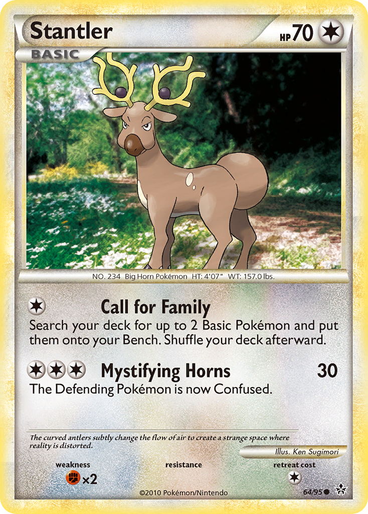 Stantler - HS Unleashed SET-64