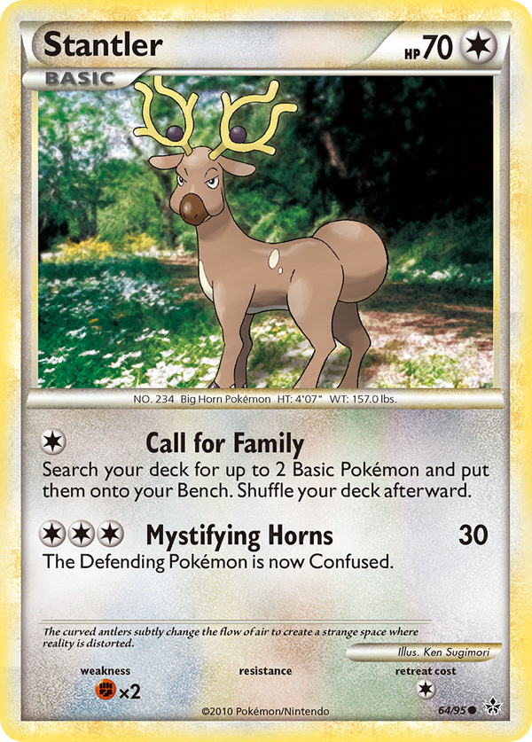 Stantler - HS Unleashed SET-64
