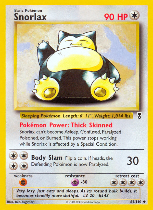 Snorlax - Legendary Collection SET-64