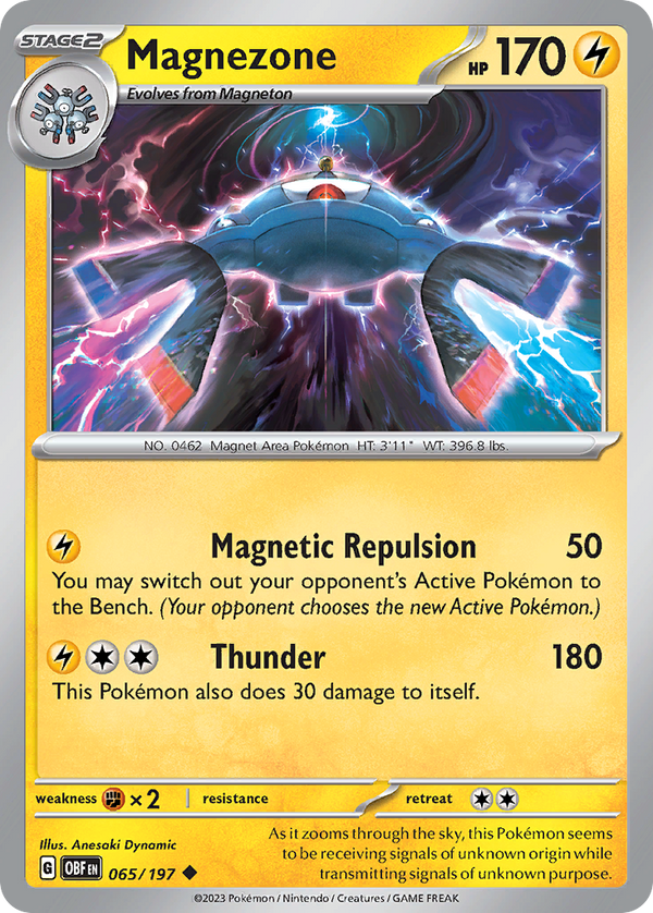 Magnezone - Obsidian Flames SET-65