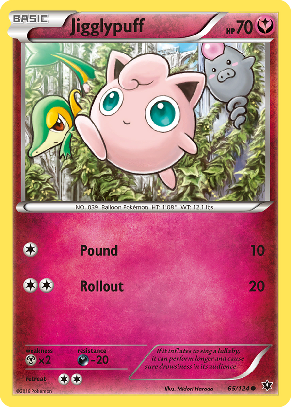 Jigglypuff - Fates Collide SET-65