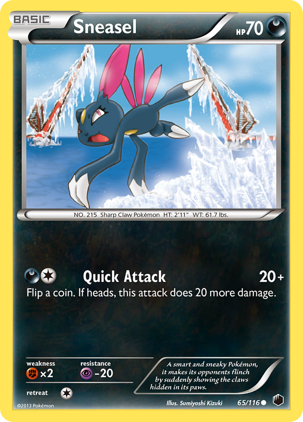 Sneasel - Plasma Freeze SET-65