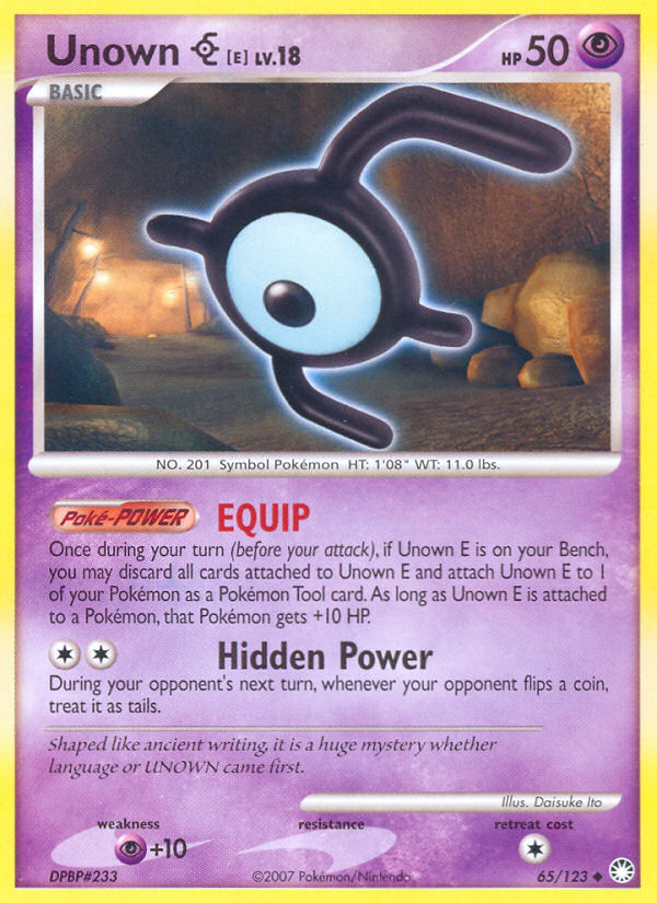 Unown [E] - Mysterious Treasures SET-65