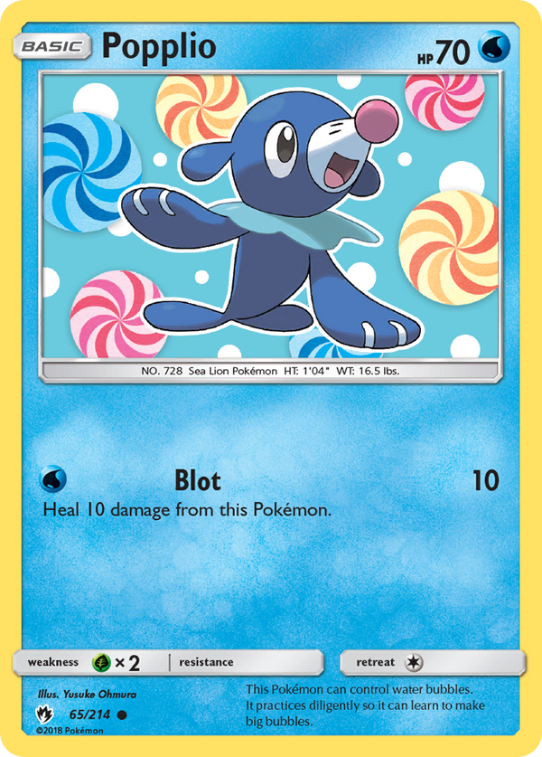 Popplio - Lost Thunder SET-65
