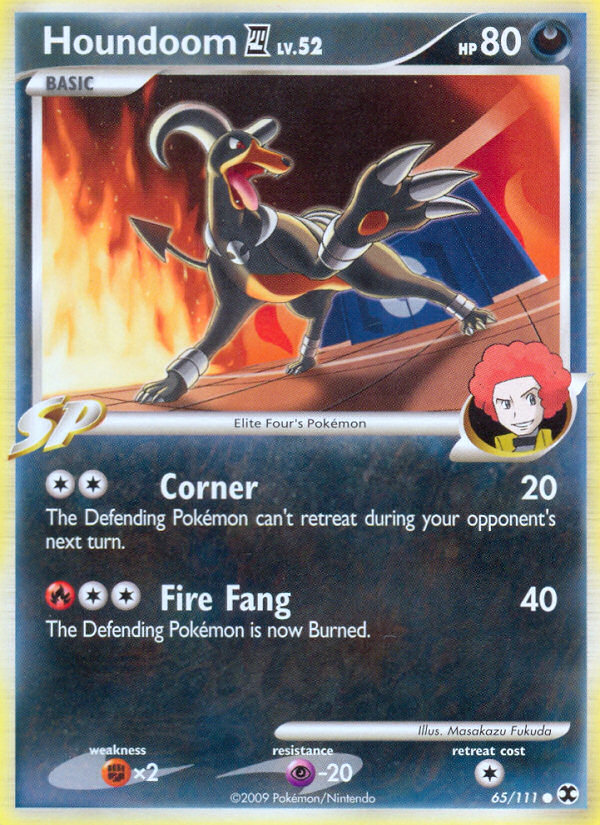 Houndoom E4 - Rising Rivals SET-65