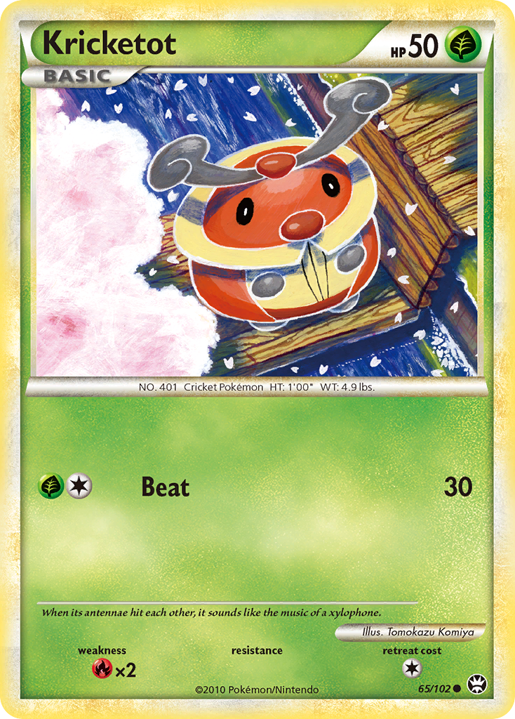 Kricketot - HS Triumphant SET-65