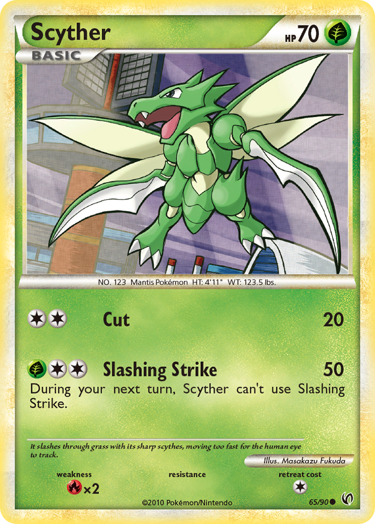 Scyther - HS Undaunted SET-65