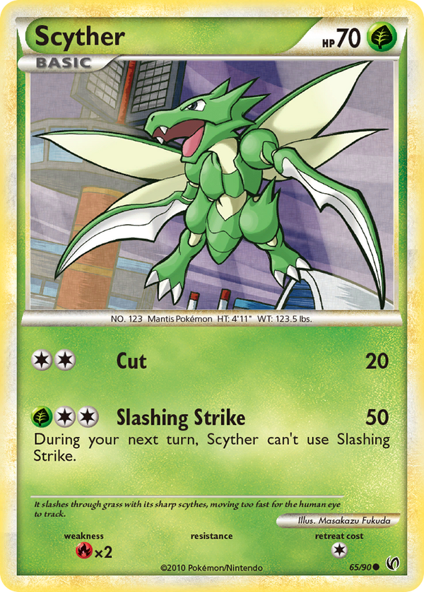Scyther - HS Undaunted SET-65