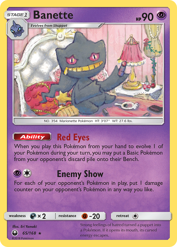 Banette - Celestial Storm SET-65