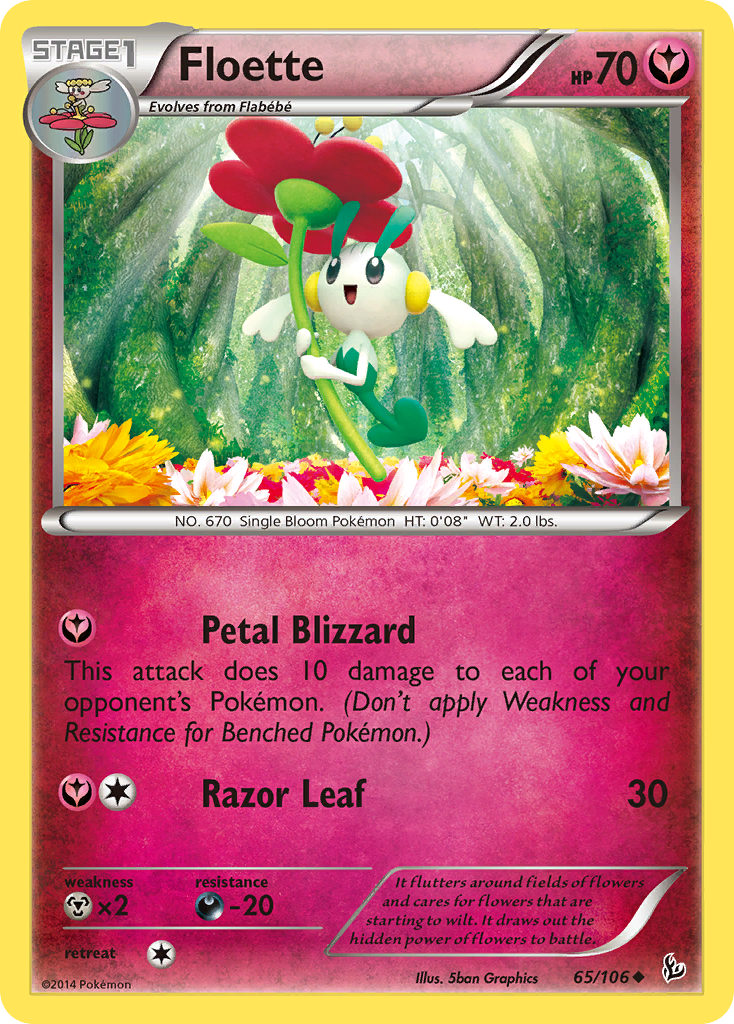 Floette - Flashfire SET-65