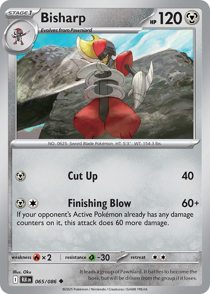 Bisharp - Black Bolt SET-65
