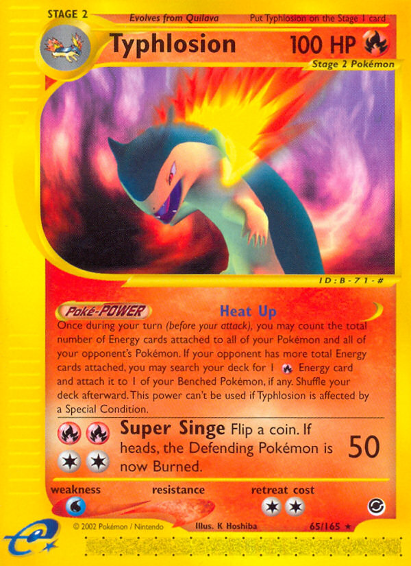 Typhlosion - Expedition Base Set SET-65