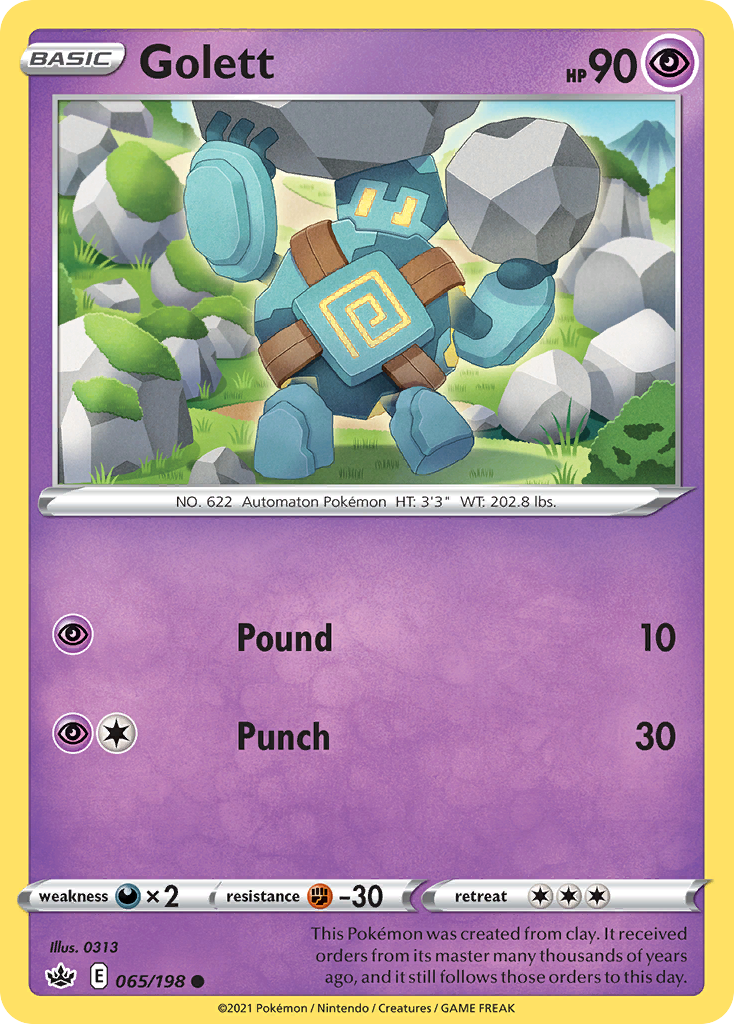 Golett - Chilling Reign SET-65