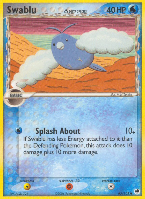 Swablu? - Dragon Frontiers SET-65
