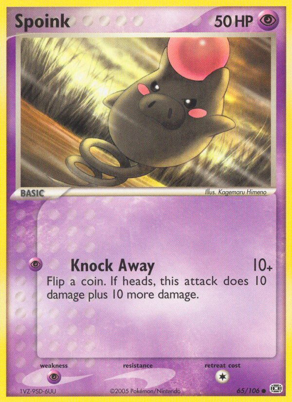 Spoink - Emerald SET-65