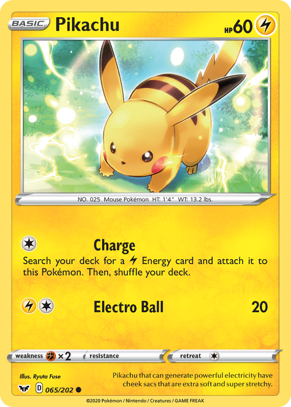 Pikachu - Sword & Shield SET-65