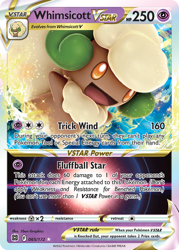 Whimsicott VSTAR - Brilliant Stars SET-65