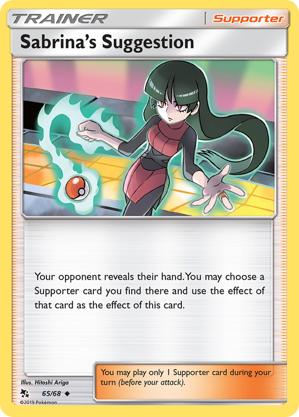 Sabrina's Suggestion - Hidden Fates SET-65