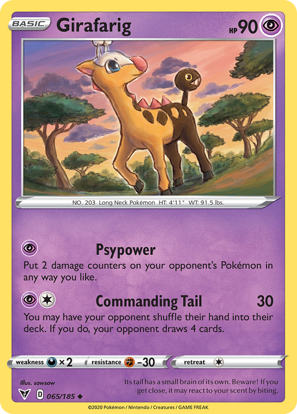 Girafarig - Vivid Voltage SET-65
