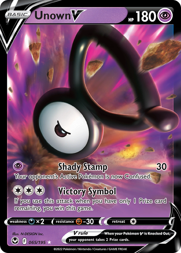 Unown V - Silver Tempest SET-65