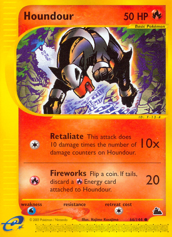 Houndour - Skyridge SET-66