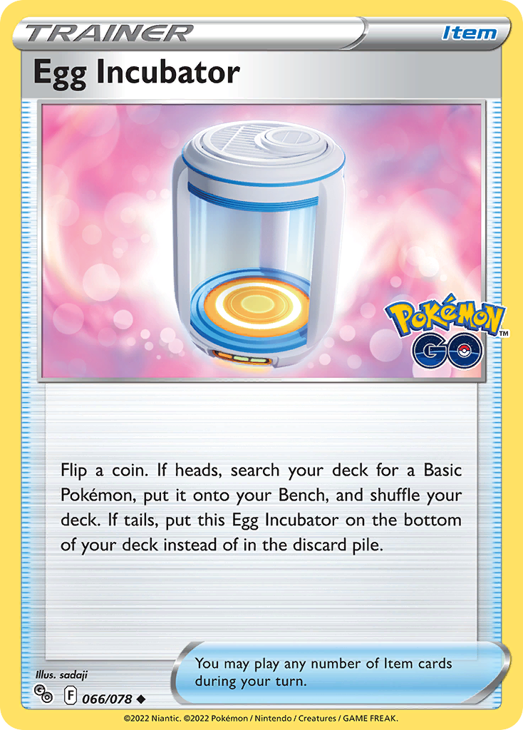 Egg Incubator - Pokemon GO SET-66
