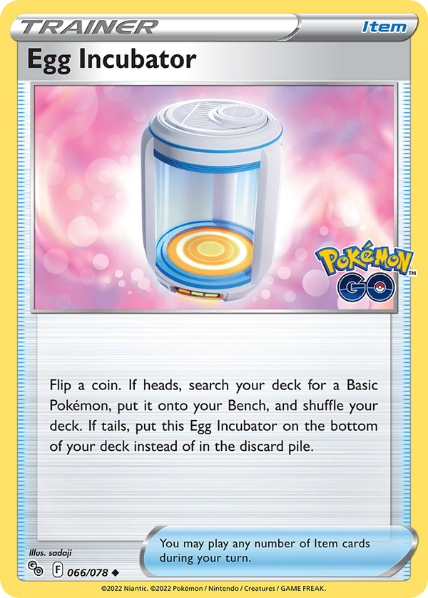 Egg Incubator - Pokemon GO SET-66