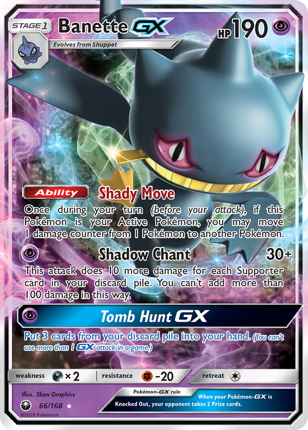 Banette-GX - Celestial Storm SET-66