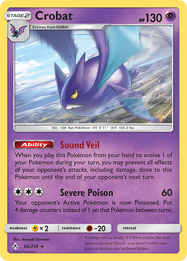 Crobat - Unbroken Bonds SET-66