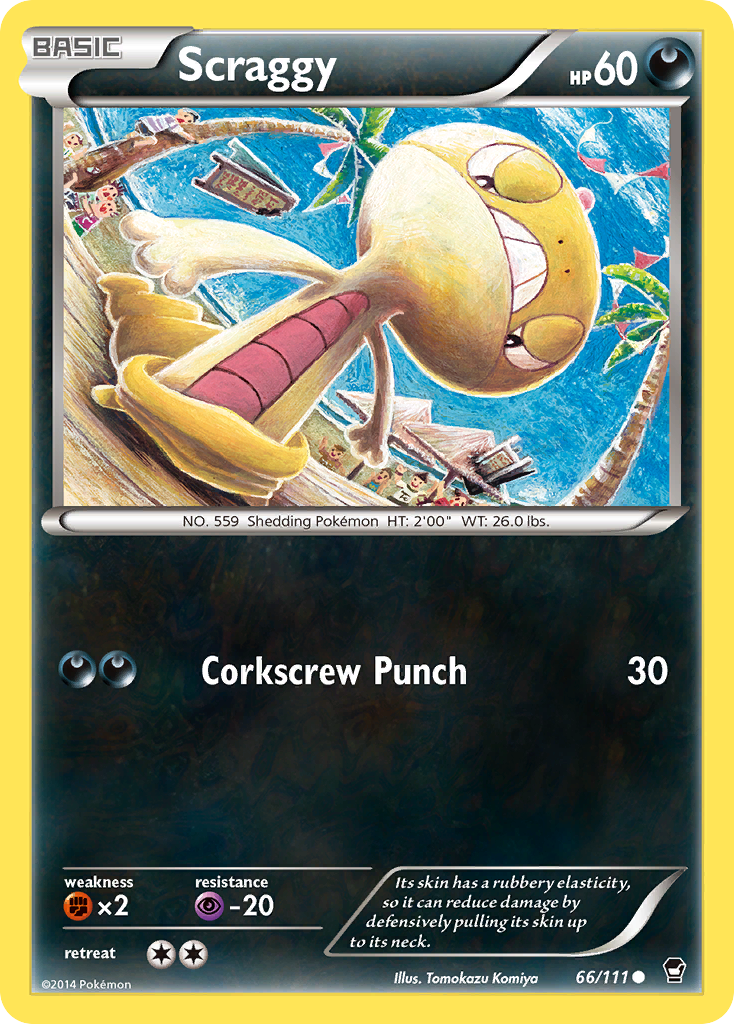 Scraggy - Furious Fists SET-66