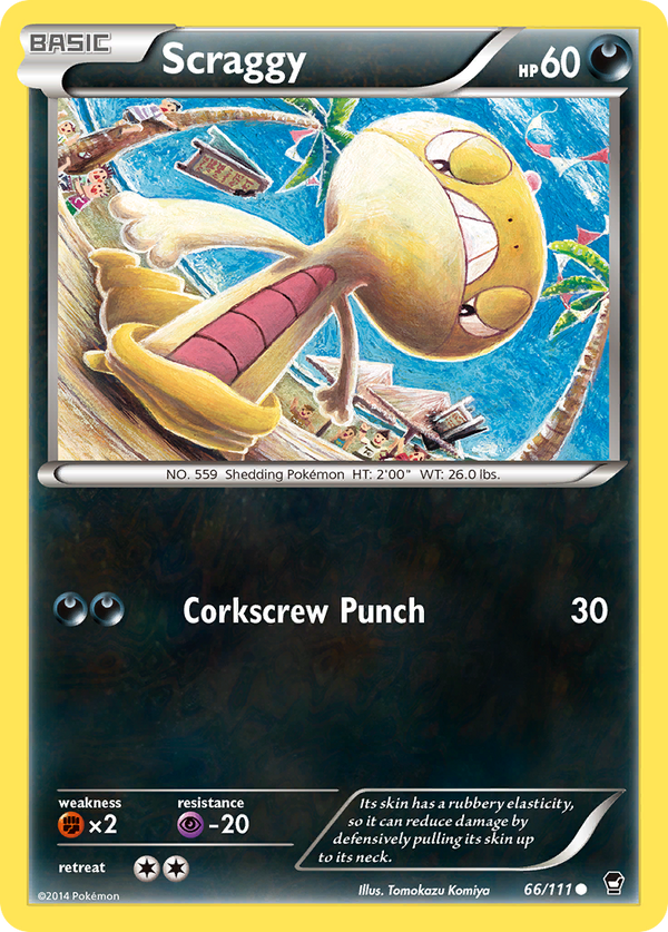 Scraggy - Furious Fists SET-66