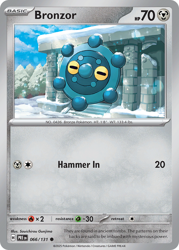 Bronzor - Prismatic Evolutions SET-66
