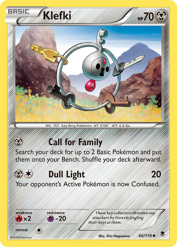 Klefki - Phantom Forces SET-66
