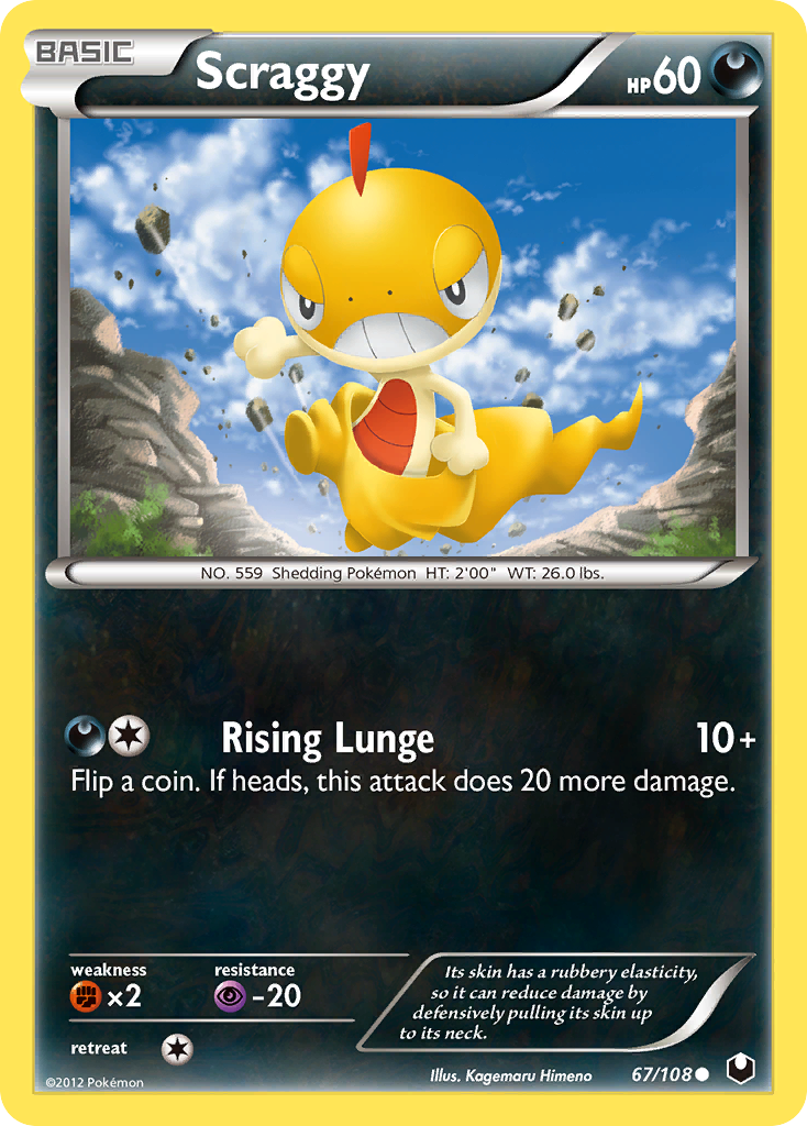 Scraggy - Dark Explorers SET-67