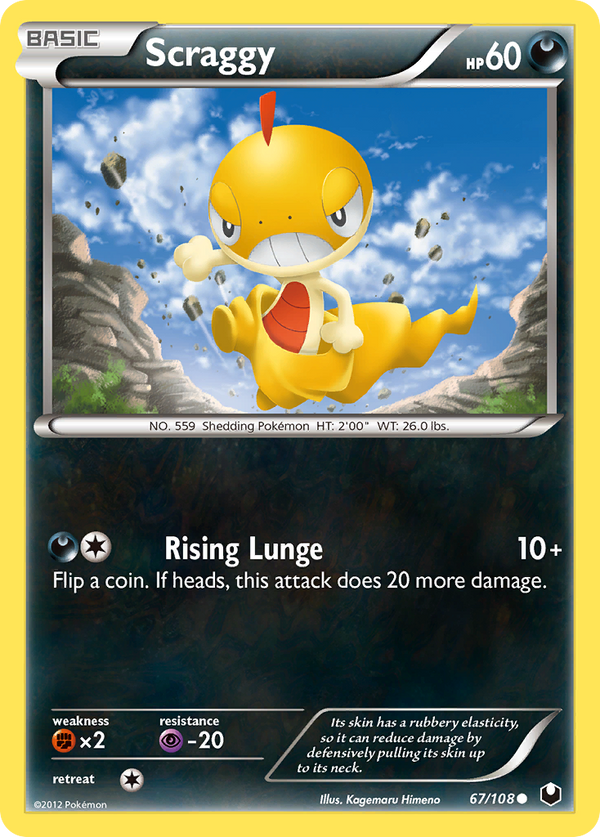 Scraggy - Dark Explorers SET-67