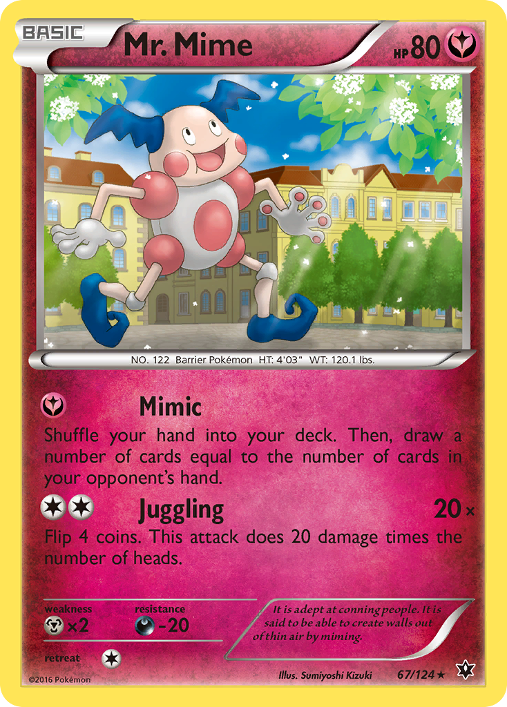 Mr. Mime - Fates Collide SET-67