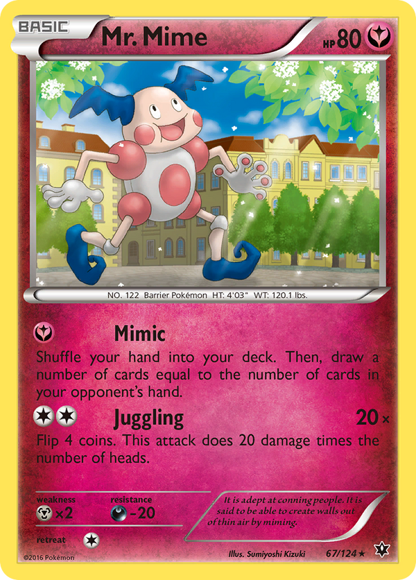 Mr. Mime - Fates Collide SET-67