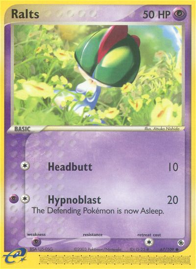 Ralts - Ruby & Sapphire SET-67