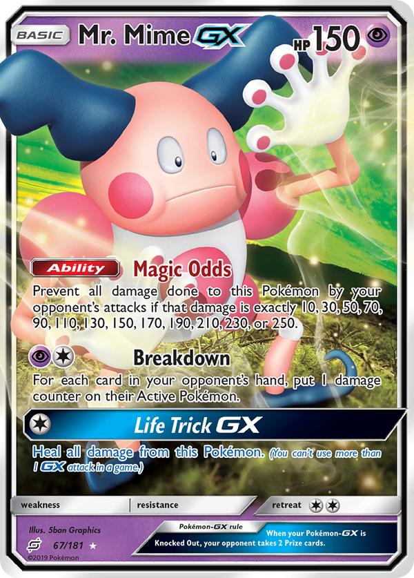 Mr. Mime-GX - Team Up SET-67