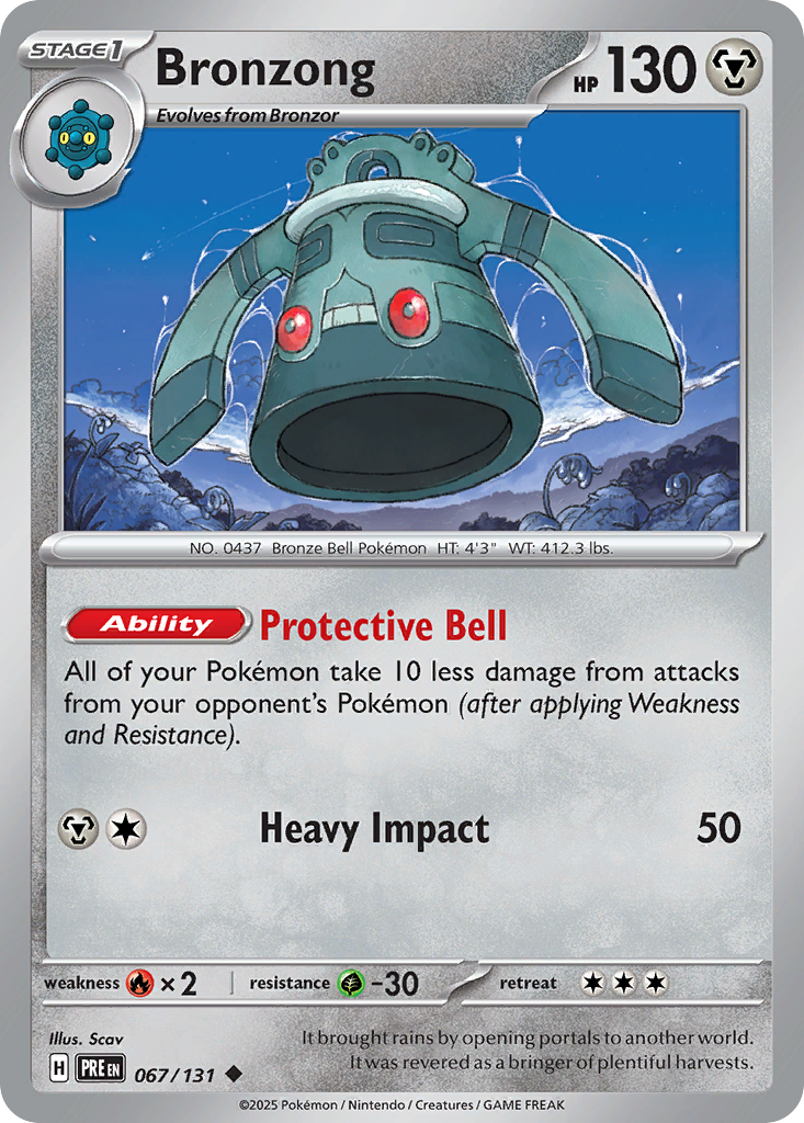 Bronzong - Prismatic Evolutions SET-67