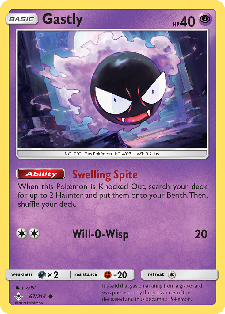 Gastly - Unbroken Bonds SET-67