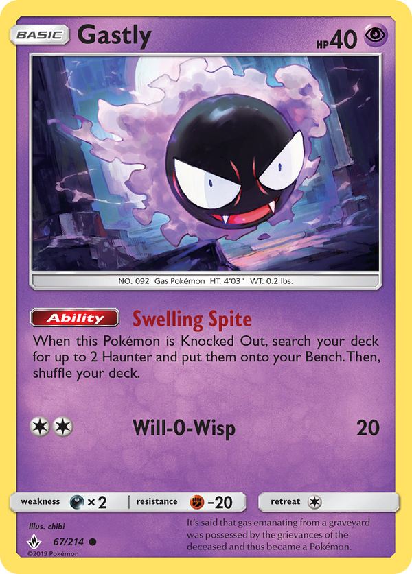 Gastly - Unbroken Bonds SET-67