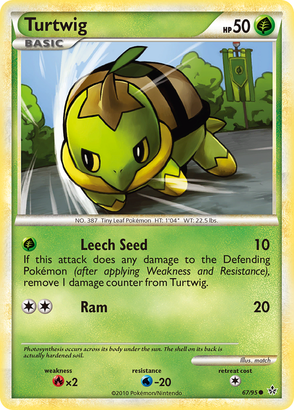Turtwig - HS Unleashed SET-67